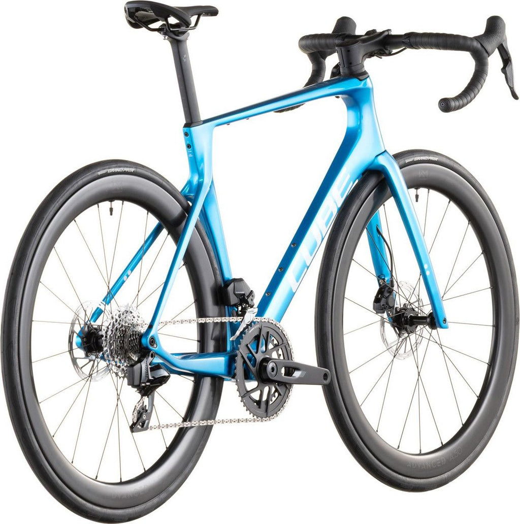 Vélo de Route Cube Agree C:62 EX Sram Rival AXS 12V 700 mm Bleu Topas 2026
