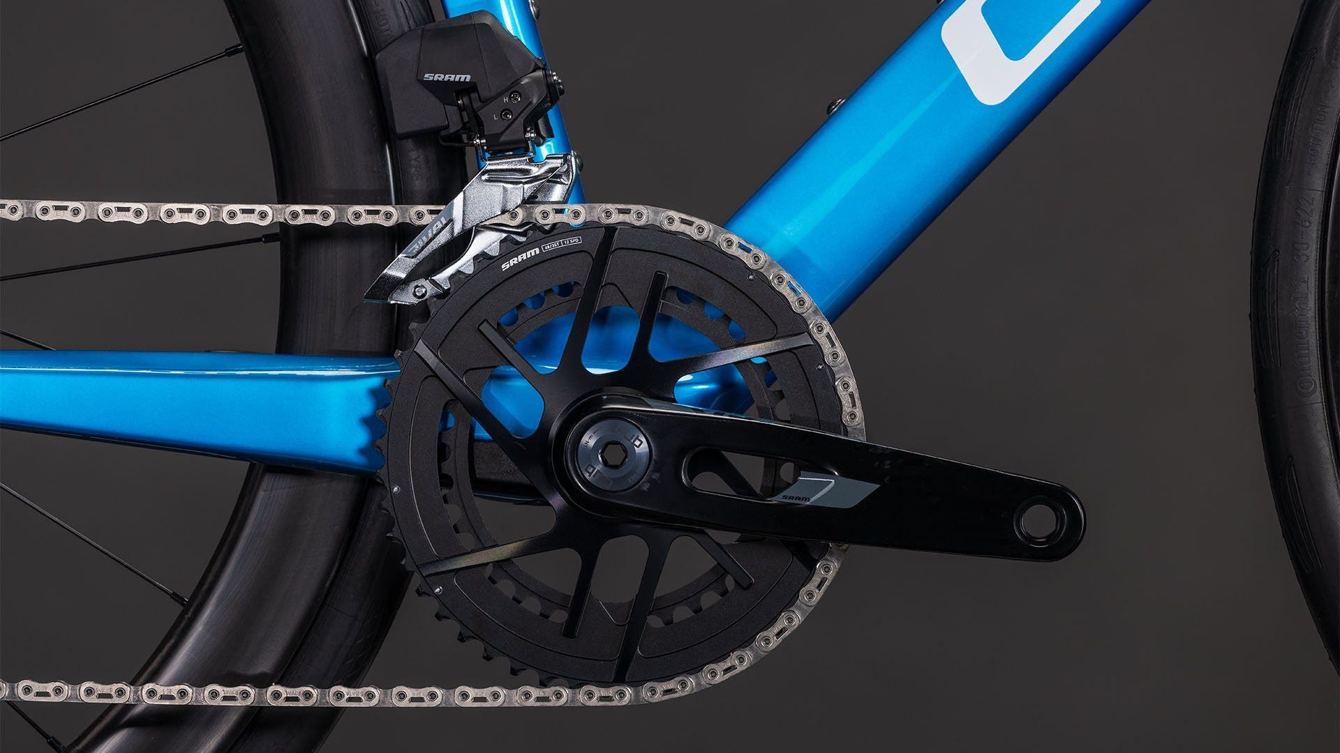 Vélo de Route Cube Agree C:62 EX Sram Rival AXS 12V 700 mm Bleu Topas 2026