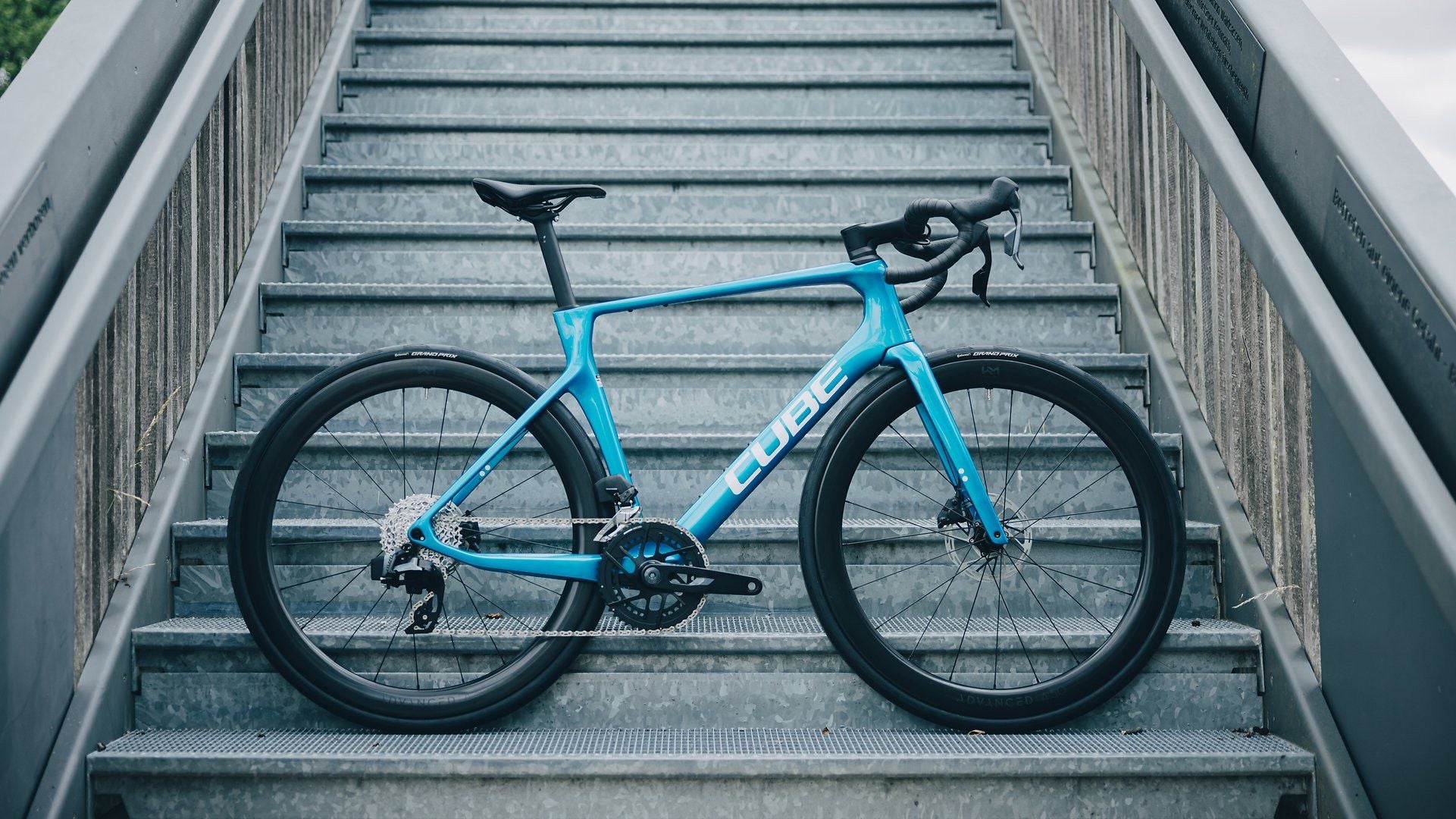 Vélo de Route Cube Agree C:62 EX Sram Rival AXS 12V 700 mm Bleu Topas 2026