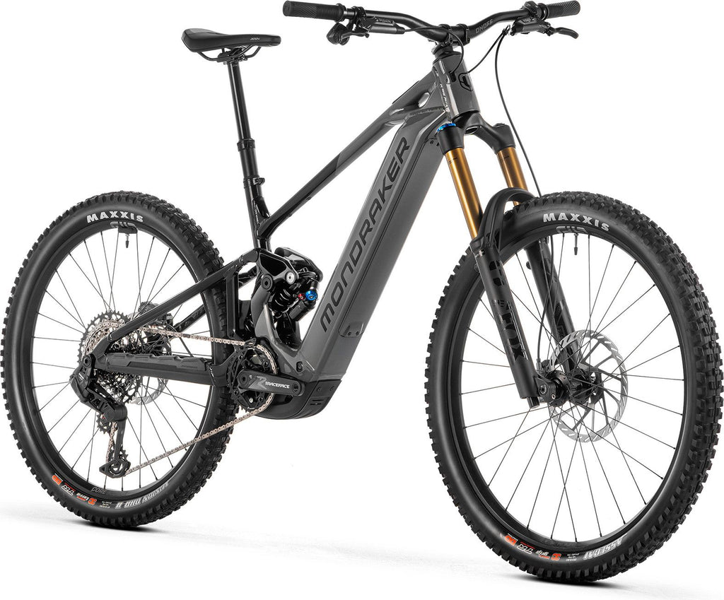 VTT Électrique Tout-Suspendu Mondraker Level RR 12V 800 Wh Bosch 120 Nm MX (29/27.5'') Gris/Noir 2026