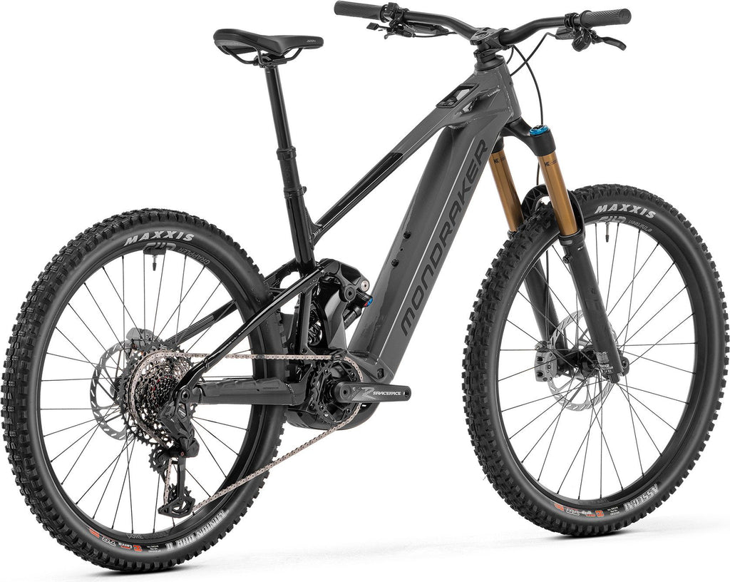 VTT Électrique Tout-Suspendu Mondraker Level RR 12V 800 Wh Bosch 120 Nm MX (29/27.5'') Gris/Noir 2026