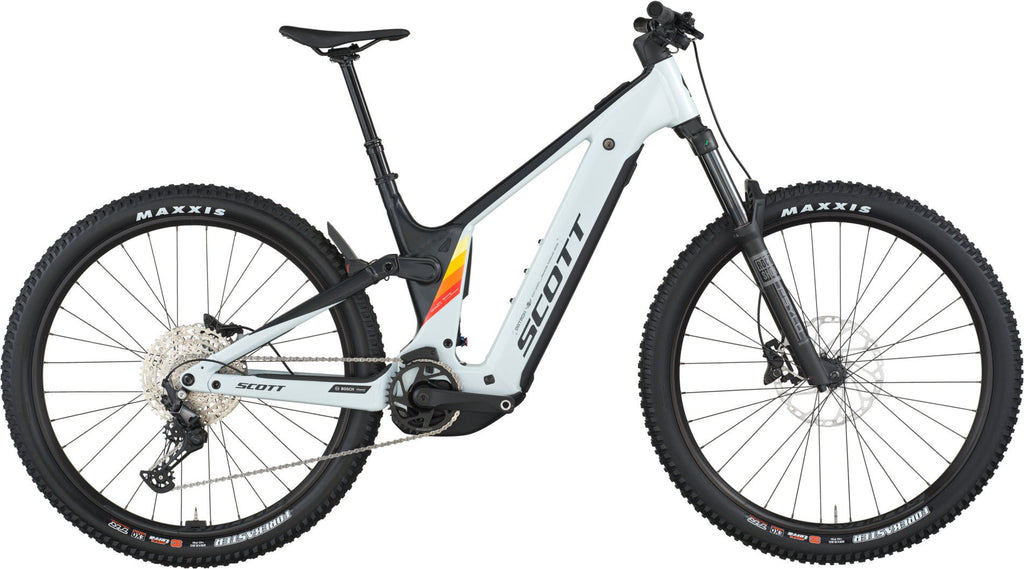 VTT Électrique Tout-Suspendu Scott Patron 930 12V 800Wh Bosch 120 Nm 29'' Blanc 2026