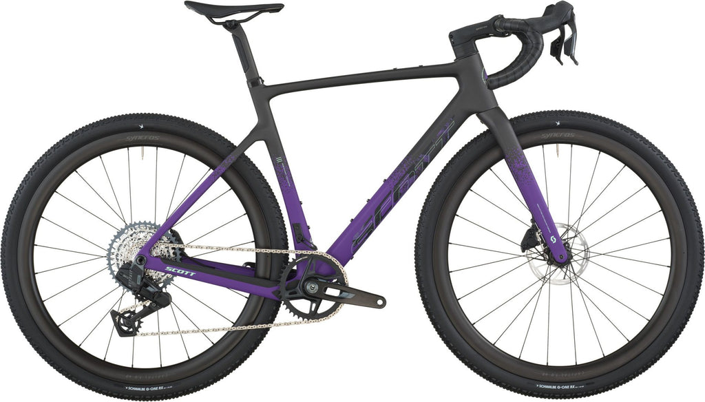 Vélo de Gravel Scott Addict Gravel 20 Sram Rival XPLR AXS 13V 700 mm Noir/Violet 2026