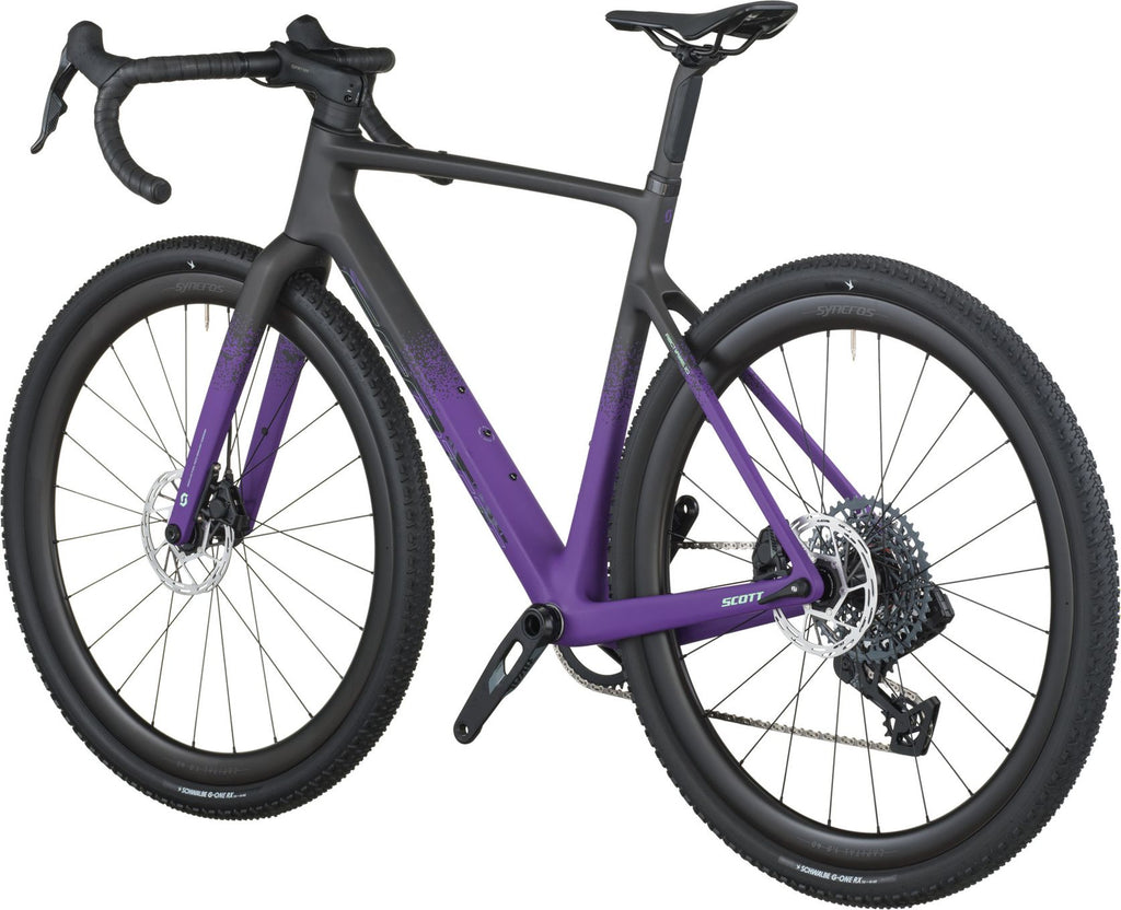 Vélo de Gravel Scott Addict Gravel 20 Sram Rival XPLR AXS 13V 700 mm Noir/Violet 2026