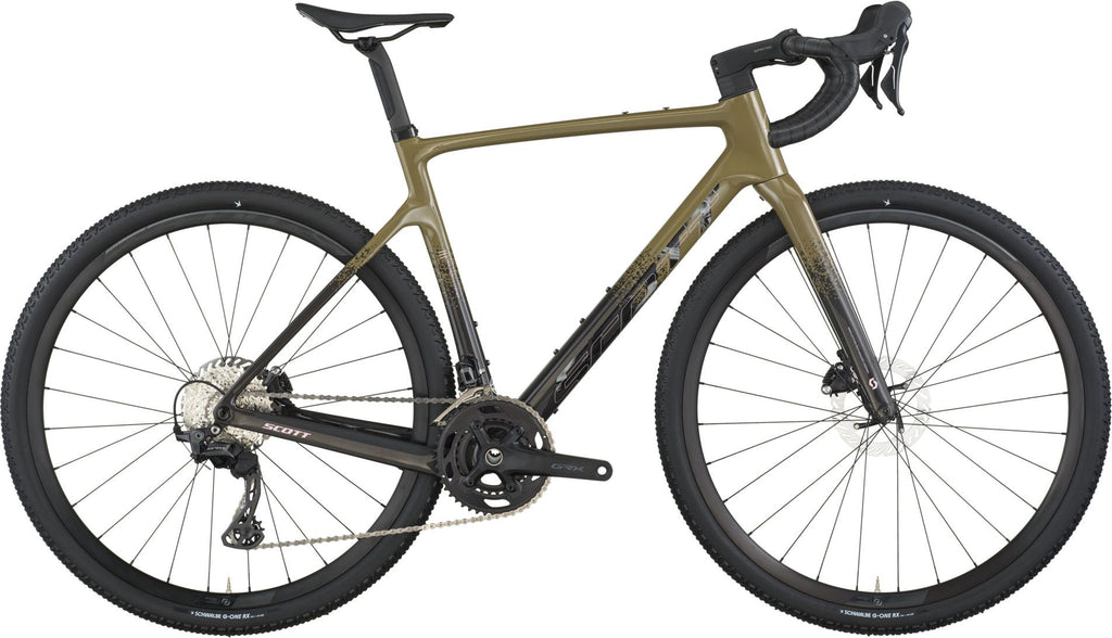 Vélo de Gravel Scott Addict Gravel 40 Shimano GRX 12V 700 mm Marron/Noir 2026