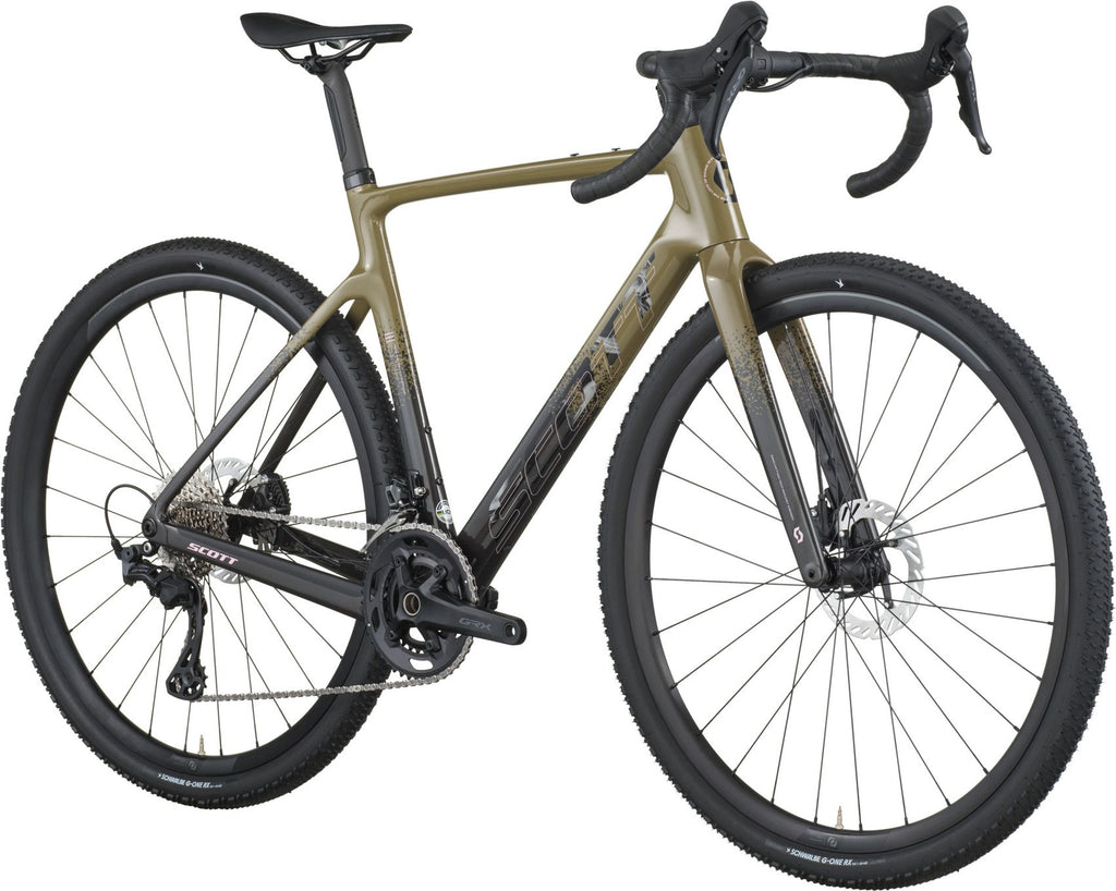 Vélo de Gravel Scott Addict Gravel 40 Shimano GRX 12V 700 mm Marron/Noir 2026