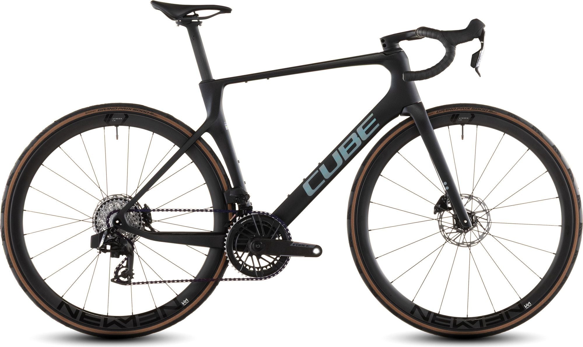Vélo de Route Cube Agree C:62 SLX Sram Force AXS 12V 700 mm Noir Night Shift 2026