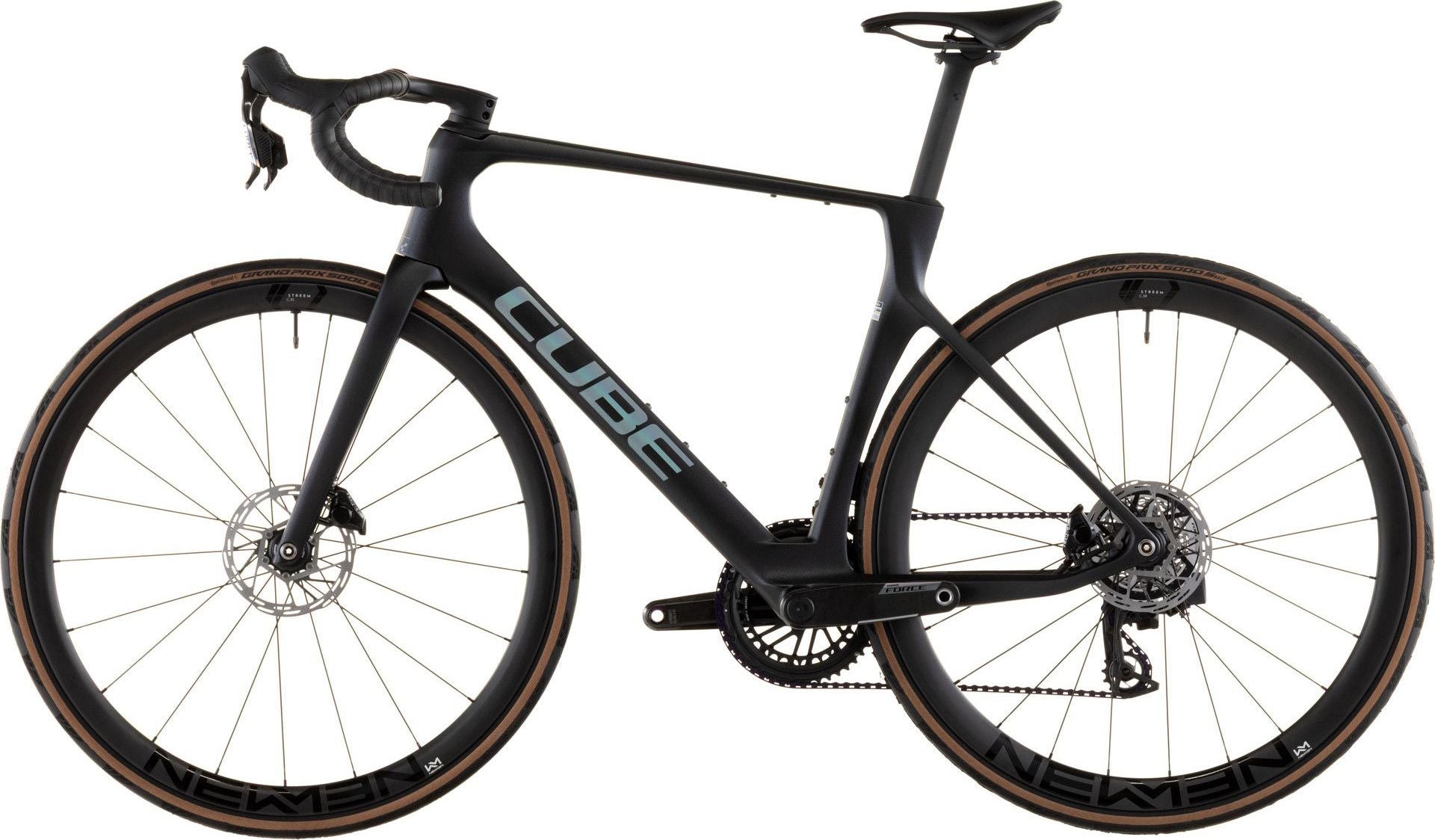 Vélo de Route Cube Agree C:62 SLX Sram Force AXS 12V 700 mm Noir Night Shift 2026