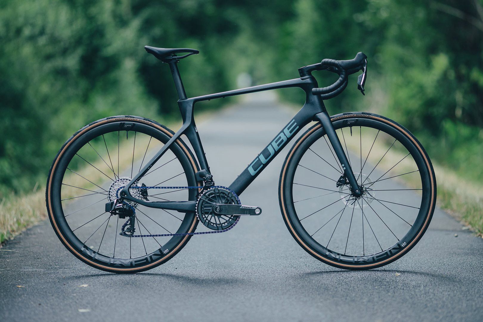 Vélo de Route Cube Agree C:62 SLX Sram Force AXS 12V 700 mm Noir Night Shift 2026