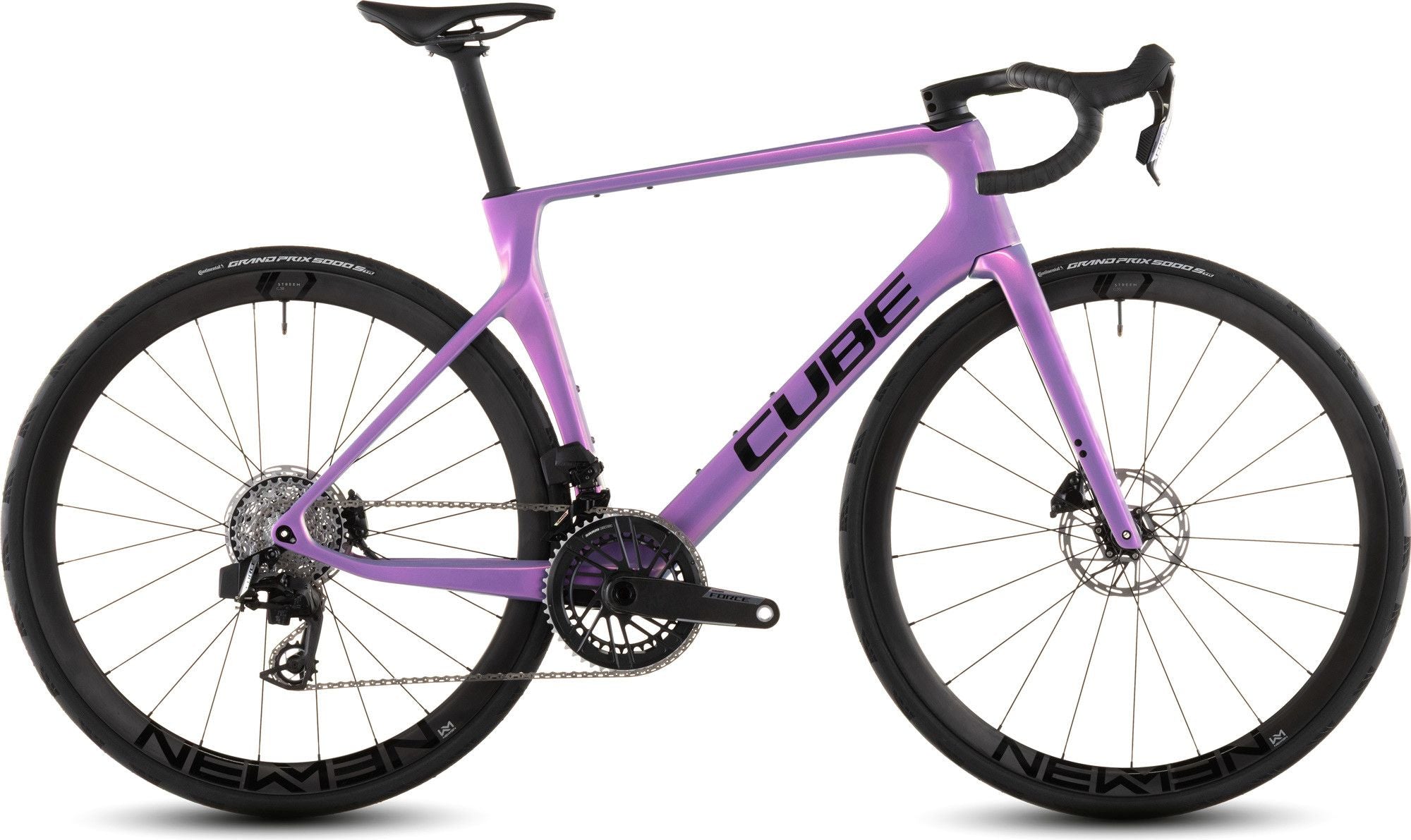 Vélo de Route Cube Agree C:62 SLX Sram Force AXS 12V 700 mm Noir Night Shift 2026