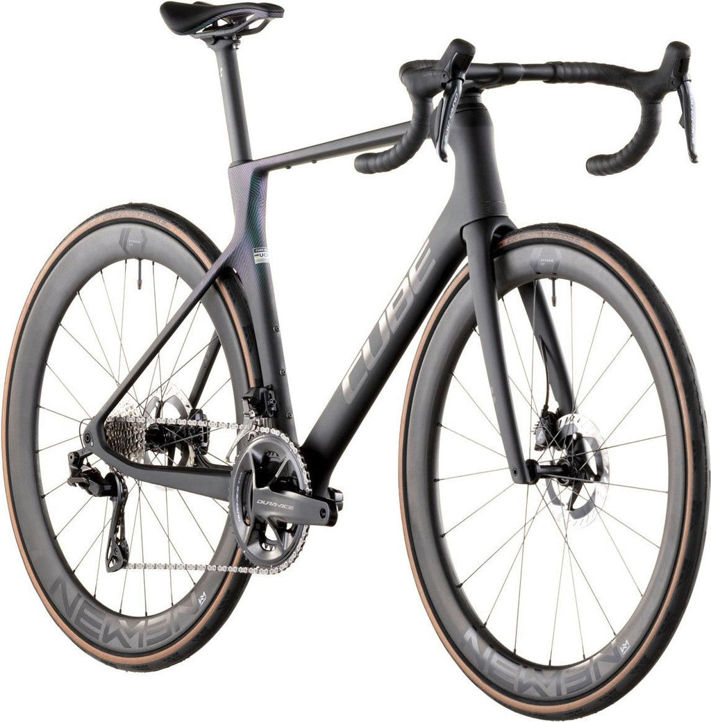 Vélo de Route Cube Agree C:62 SLT Shimano Dura-Ace Di2 12V 700 mm Noir Vert Irisé 2026