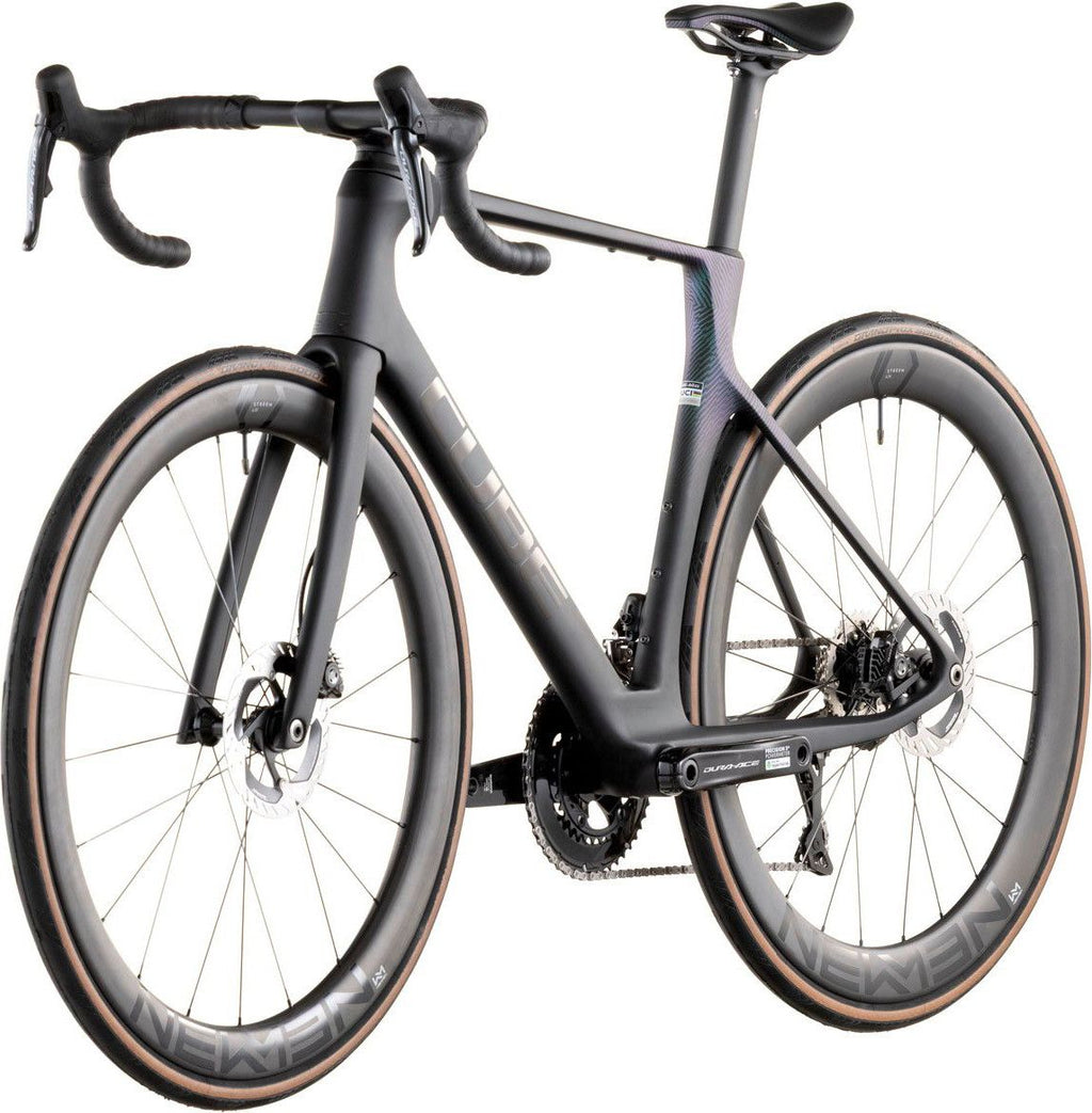Vélo de Route Cube Agree C:62 SLT Shimano Dura-Ace Di2 12V 700 mm Noir Vert Irisé 2026