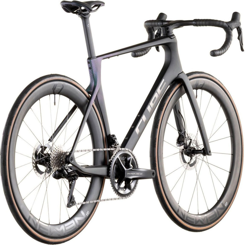Vélo de Route Cube Agree C:62 SLT Shimano Dura-Ace Di2 12V 700 mm Noir Vert Irisé 2026