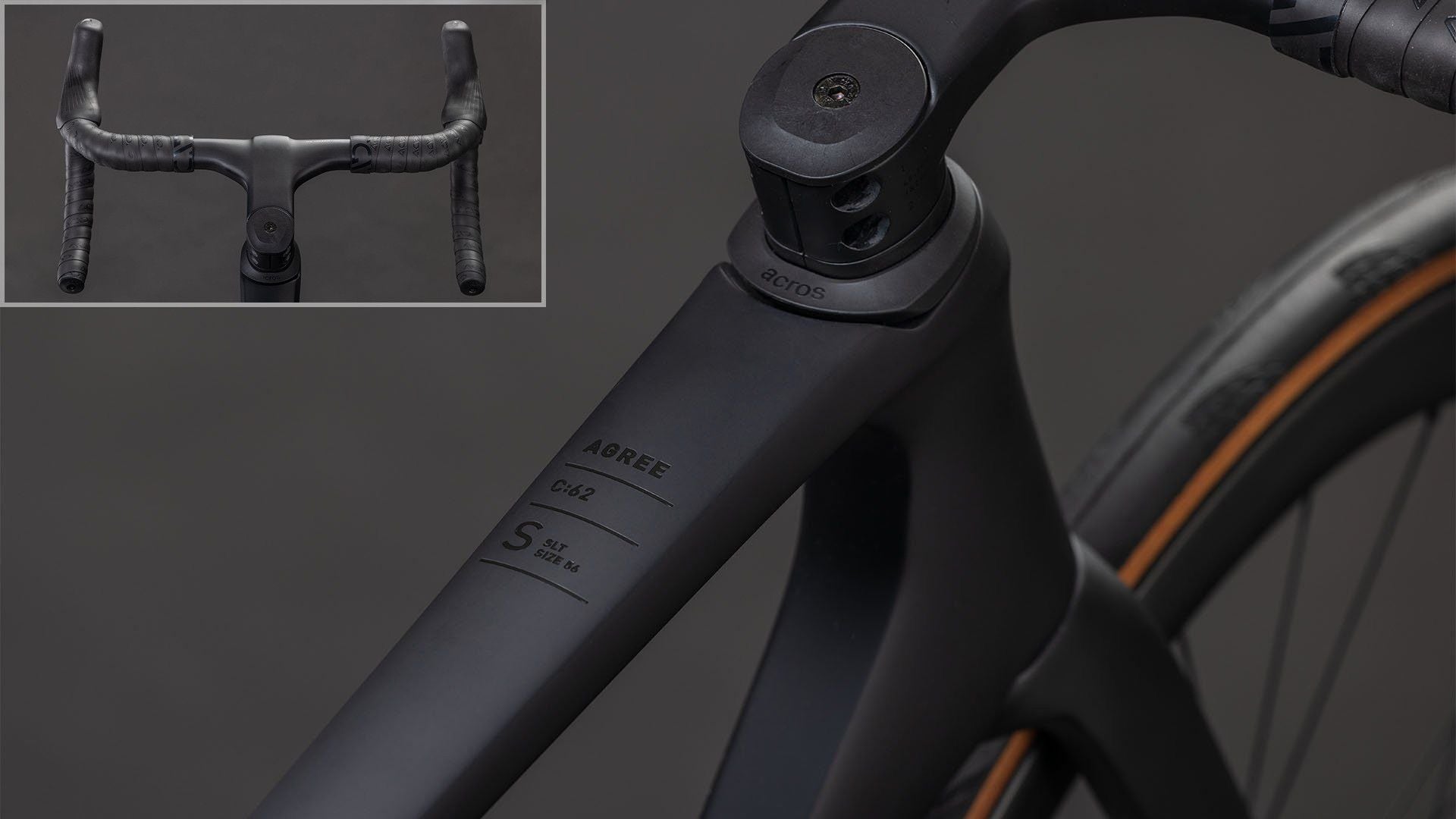 Vélo de Route Cube Agree C:62 SLT Shimano Dura-Ace Di2 12V 700 mm Noir Vert Irisé 2026