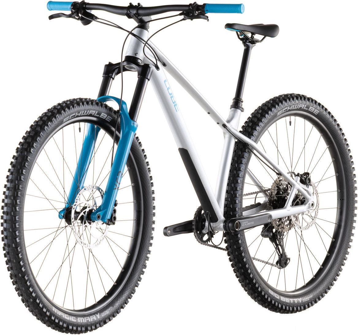 VTT Semi-Rigide Cube Reaction TM One Shimano 11V 29'' Argent Raw Metal 2026