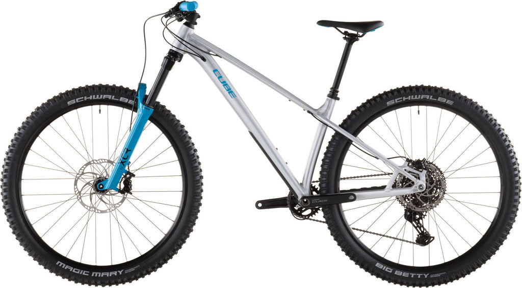 VTT Semi-Rigide Cube Reaction TM One Shimano 11V 29'' Argent Raw Metal 2026
