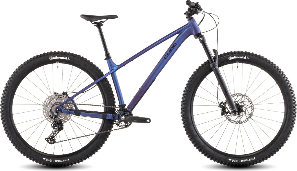 VTT Semi-Rigide Cube Reaction TM Pro Shimano 12V 29'' Bleu Violet 2026
