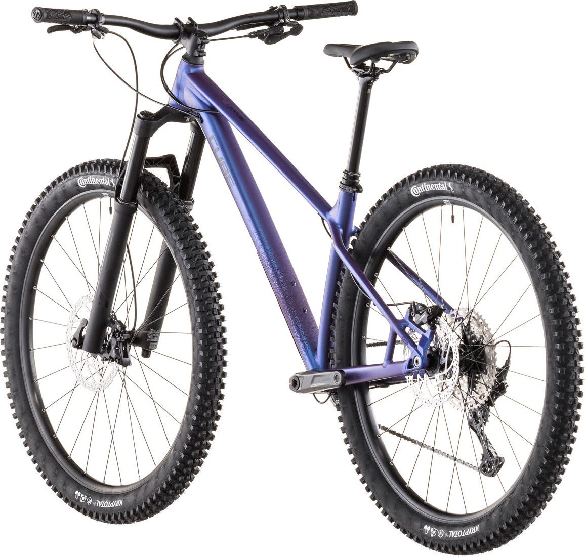 VTT Semi-Rigide Cube Reaction TM Pro Shimano 12V 29'' Bleu Violet 2026