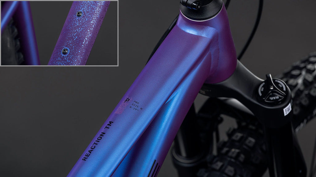 VTT Semi-Rigide Cube Reaction TM Pro Shimano 12V 29'' Bleu Violet 2026