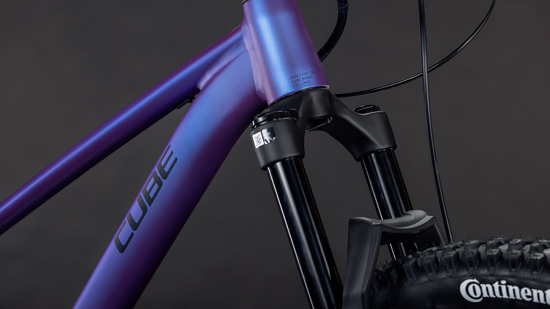 VTT Semi-Rigide Cube Reaction TM Pro Shimano 12V 29'' Bleu Violet 2026
