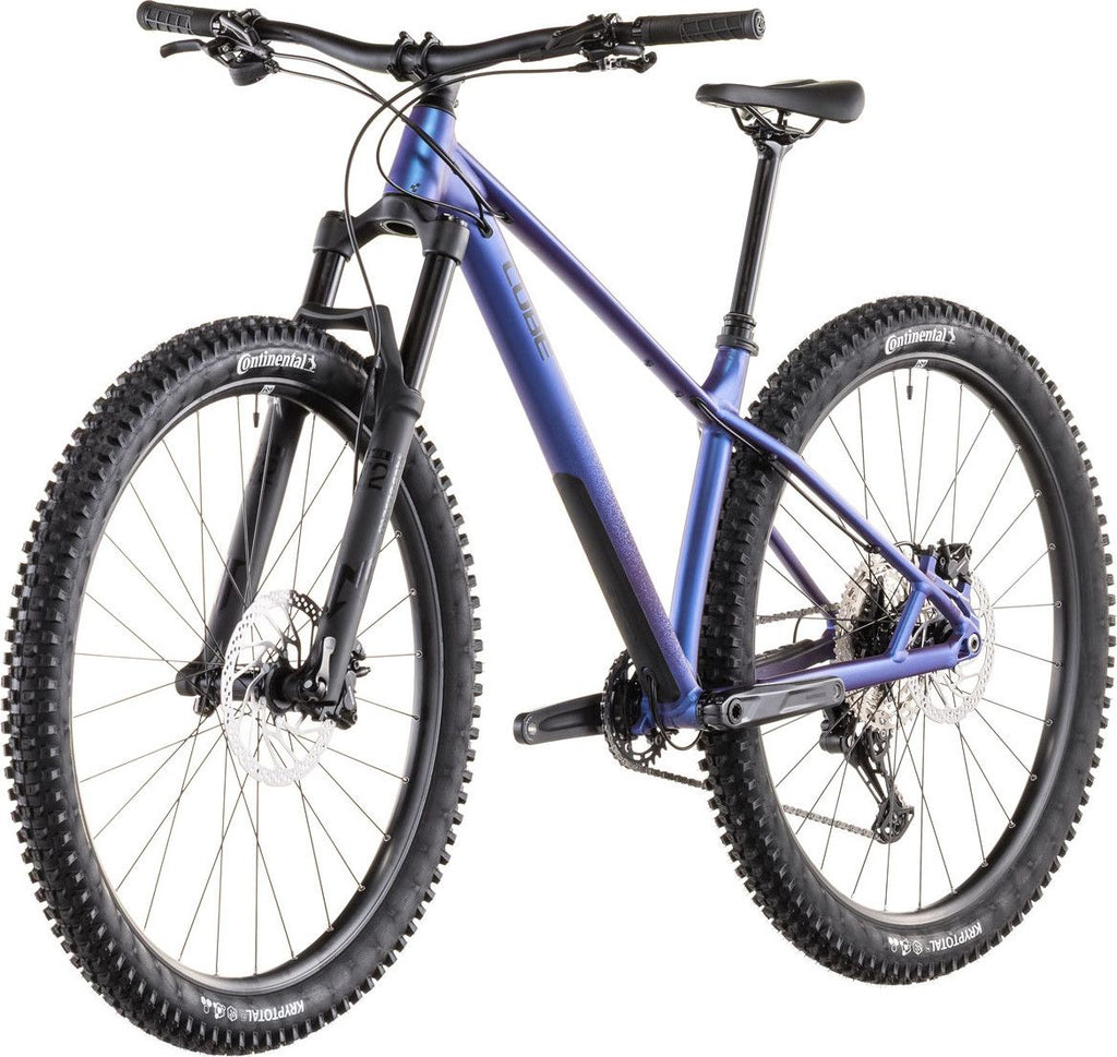 VTT Semi-Rigide Cube Reaction TM Pro Shimano 12V 27.5'' Bleu Violet 2026