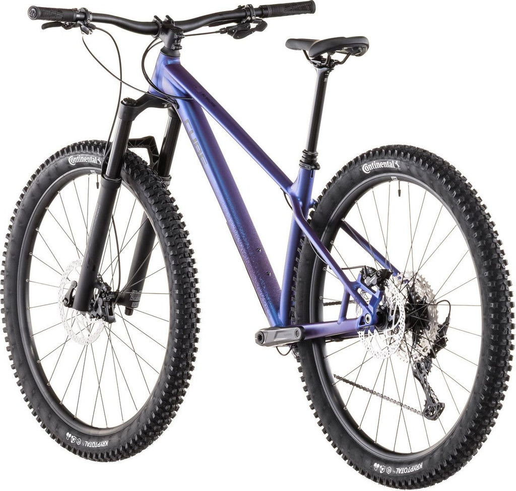 VTT Semi-Rigide Cube Reaction TM Pro Shimano 12V 27.5'' Bleu Violet 2026