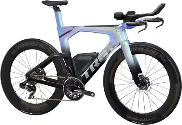 Vélo de Triathlon Trek Speed Concept SLR 7 Sram Force AXS 12V 700 mm Irisé Gris/Noir Project One