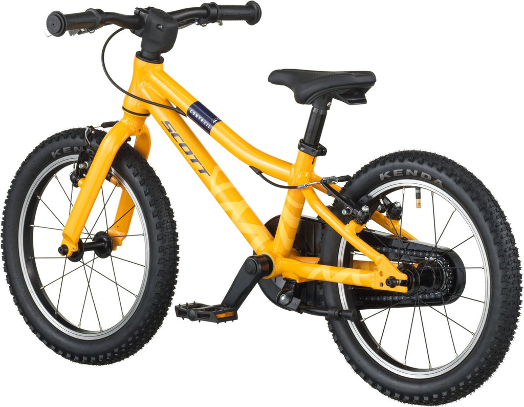 VTT Enfant Scott Contrail 160 Single Speed 16'' Jaune Orange