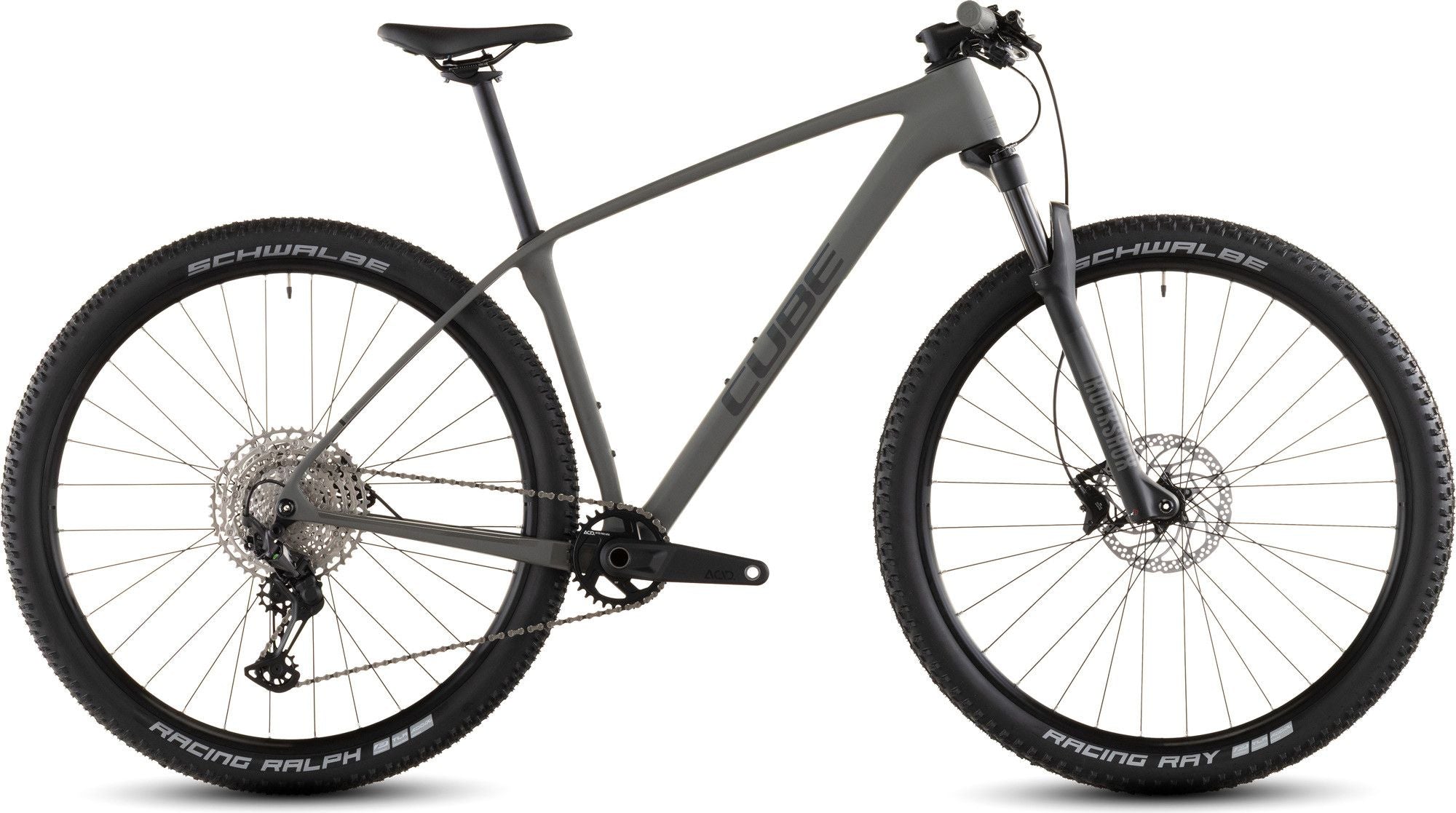 VTT Semi-Rigide Cube Reaction C:62 One Shimano 12V 29'' Gris Old 2026