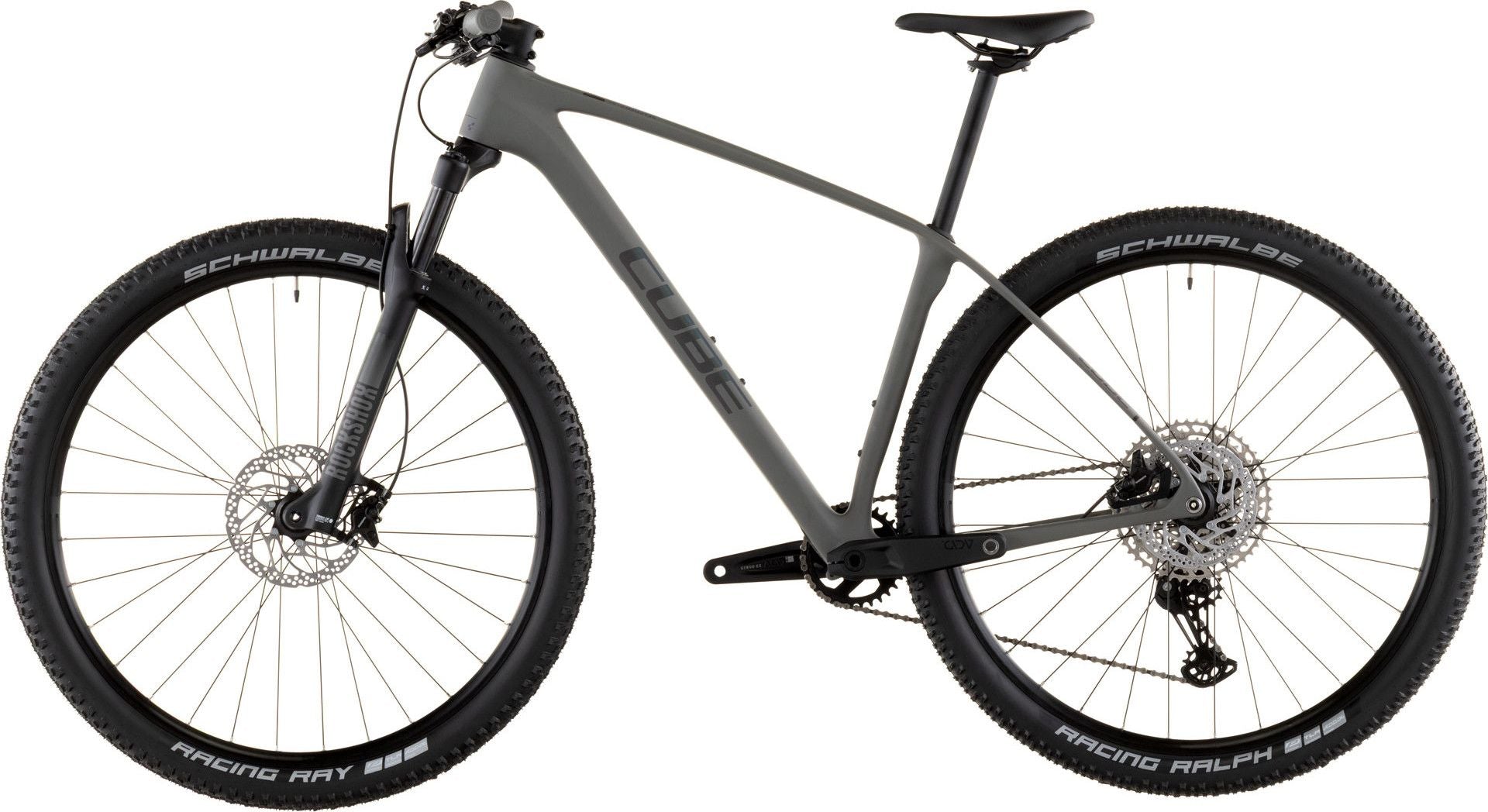 VTT Semi-Rigide Cube Reaction C:62 One Shimano 12V 29'' Gris Old 2026