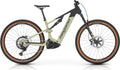 VTT Électrique Tout-Suspendu Megamo Flame CRB 05 12V 800 Wh Bosch 120 Nm 29'' Vert sauge / Noir 2026