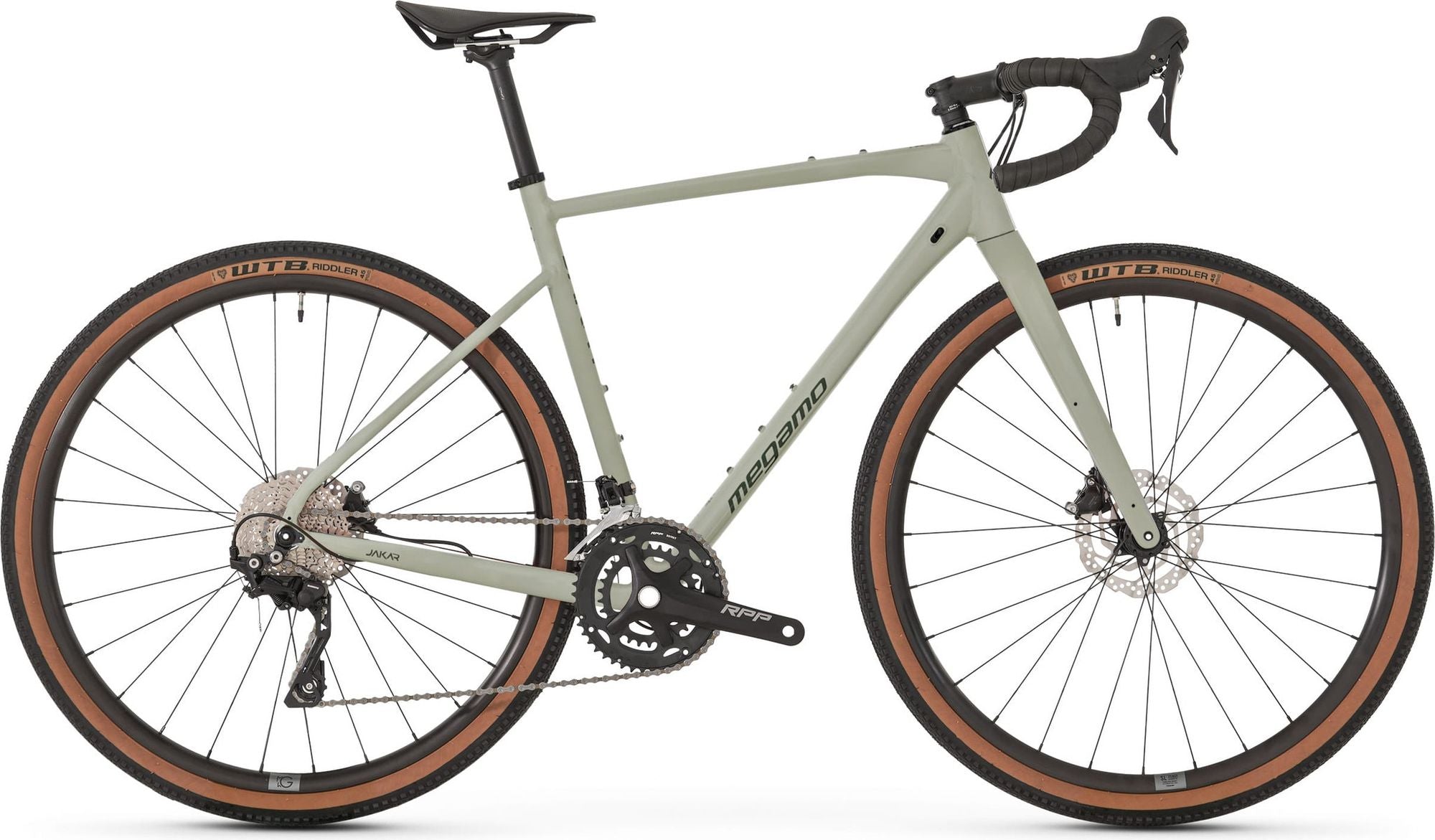 Vélo de Gravel Megamo Jakar 30 Shimano GRX 2x10V 700mm Vert 2026