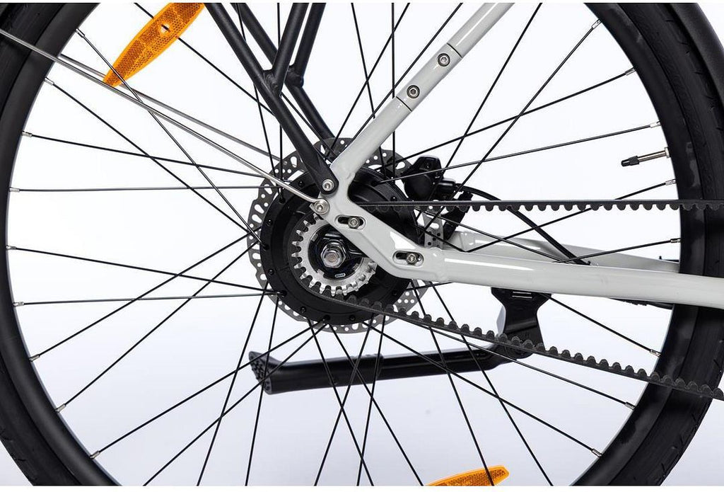 Vélo Ville, transmission Automatique avec courroie, Moteur BAFANG DUAL Speed