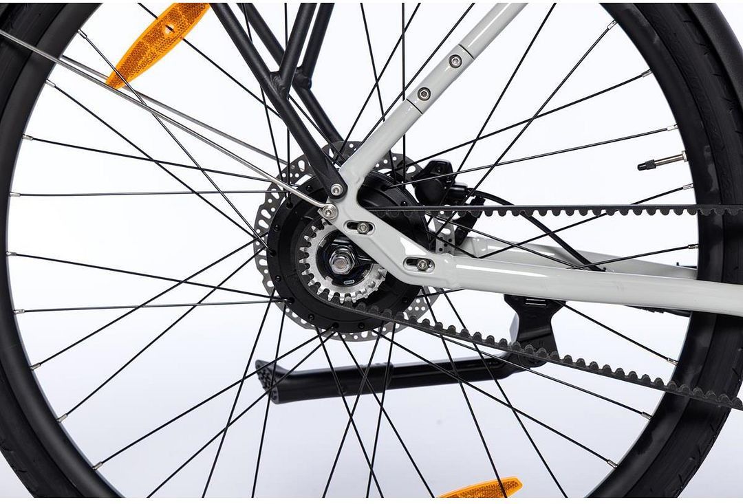 Vélo Ville, transmission Automatique avec courroie, Moteur BAFANG DUAL Speed