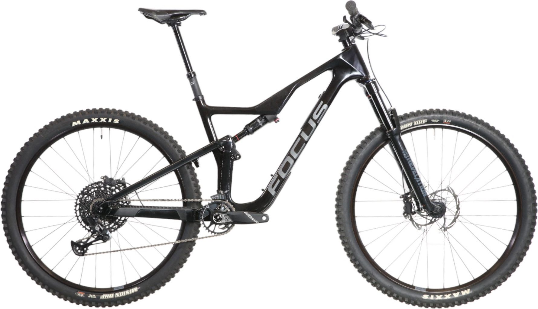 VTT Tout-Suspendu Focus Jam 8.8 Noir Sram NX Eagle 12v 29" T. L 175/188cm - Produit Reconditionné