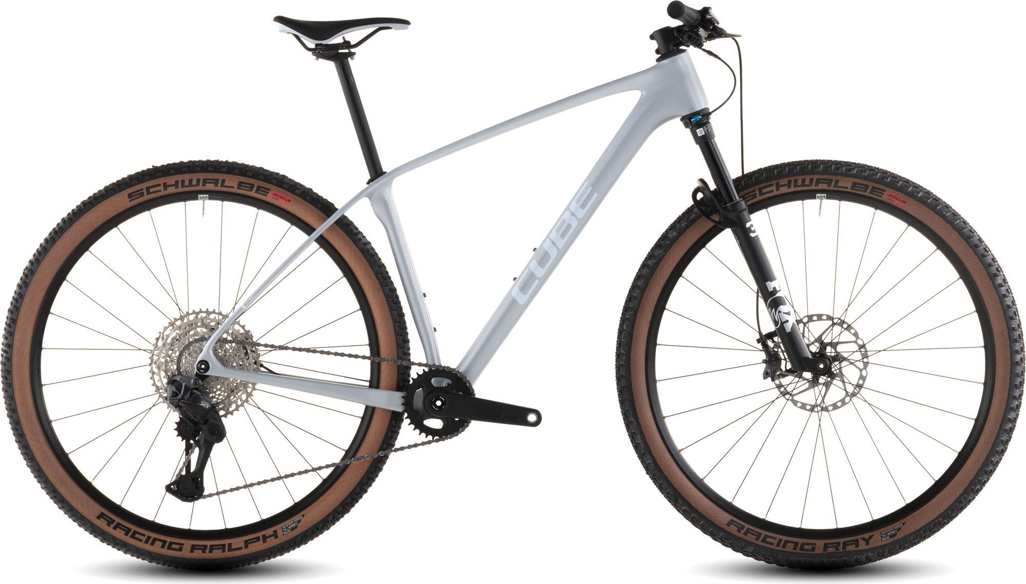 VTT Semi-Rigide Cube Reaction C:62 Race Shimano 12V 29'' Gris Fogg 2026