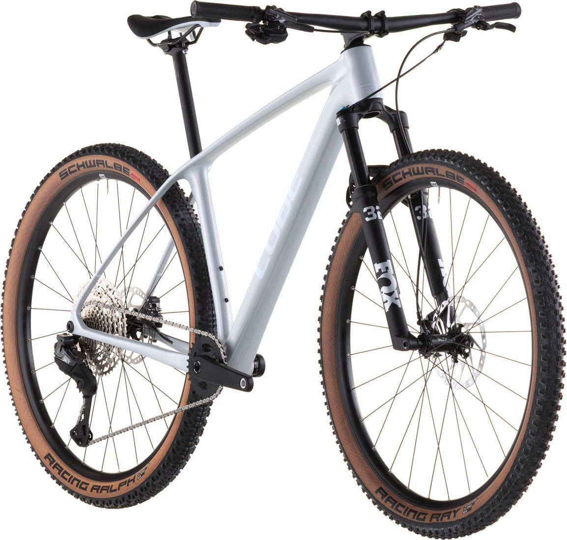 VTT Semi-Rigide Cube Reaction C:62 Race Shimano 12V 29'' Gris Fogg 2026