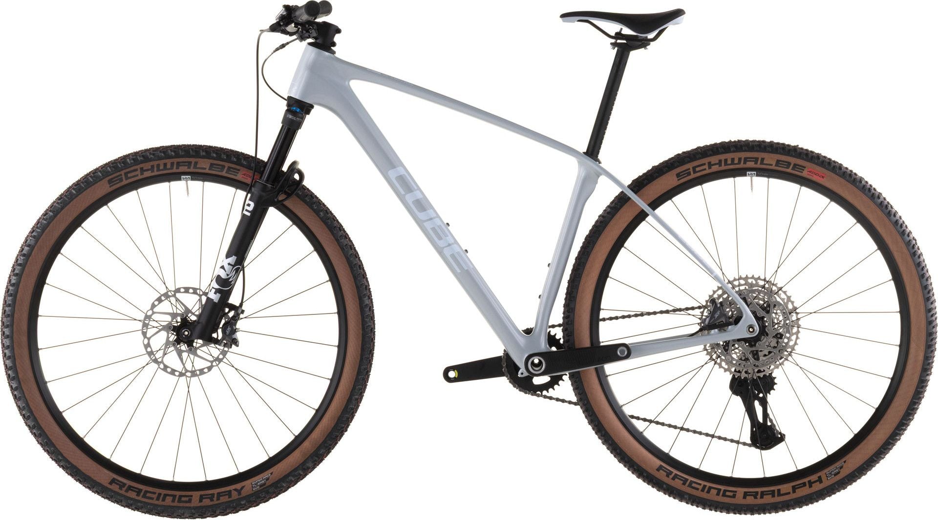 VTT Semi-Rigide Cube Reaction C:62 Race Shimano 12V 29'' Gris Fogg 2026