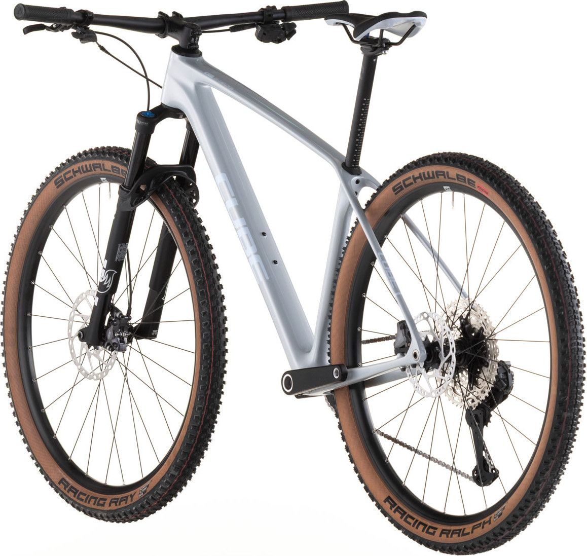 VTT Semi-Rigide Cube Reaction C:62 Race Shimano 12V 29'' Gris Fogg 2026