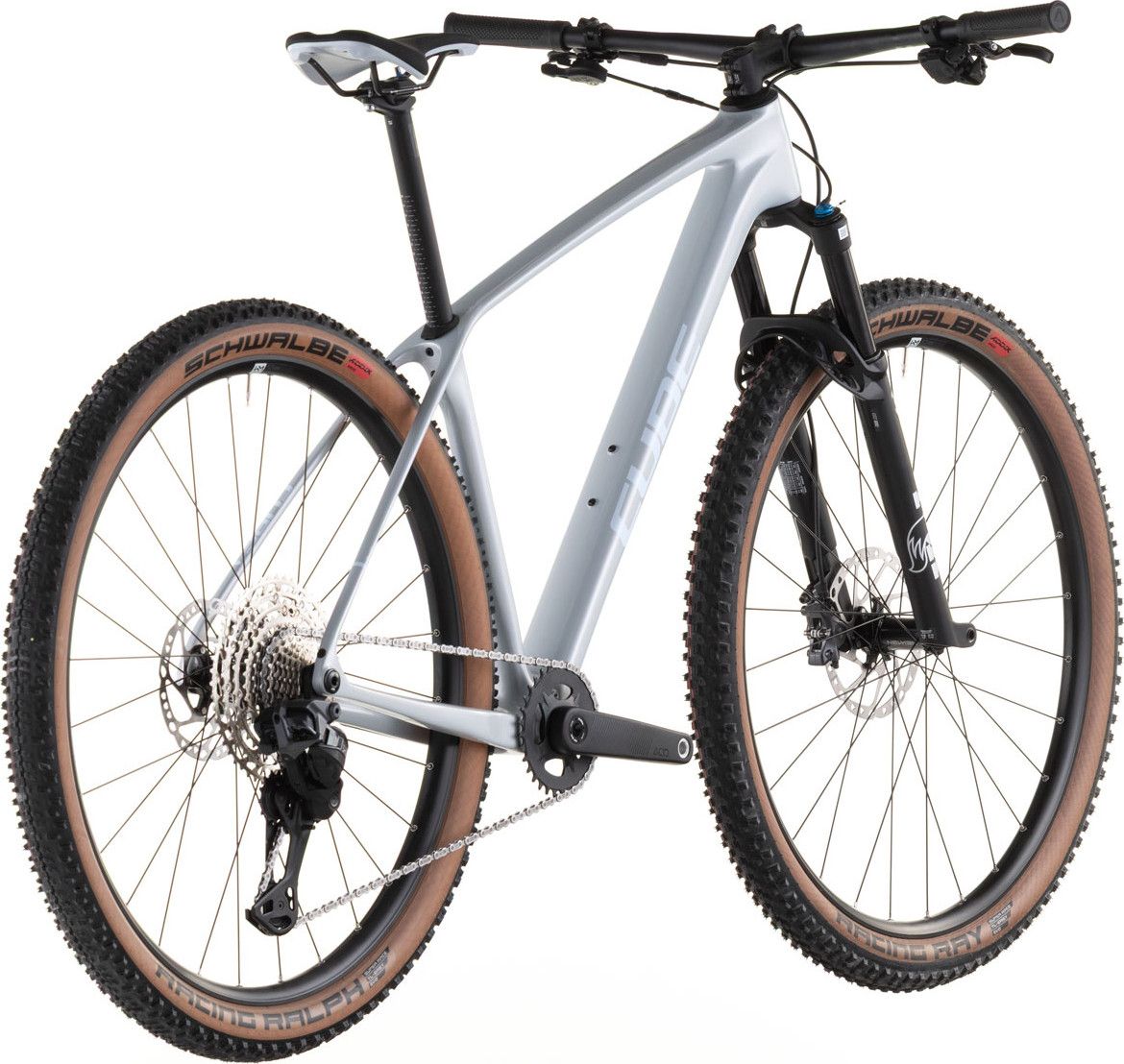 VTT Semi-Rigide Cube Reaction C:62 Race Shimano 12V 29'' Gris Fogg 2026