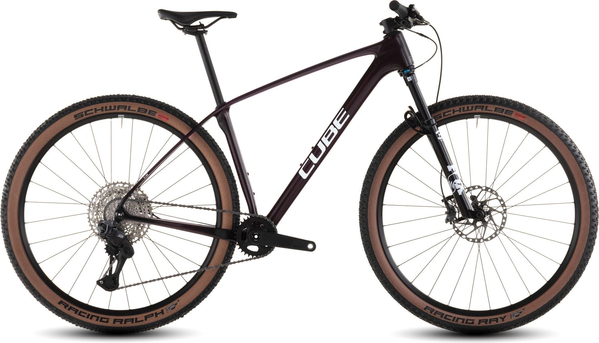 VTT Semi-Rigide Cube Reaction C:62 Race Shimano 12V 29'' Rouge Liquid 2026
