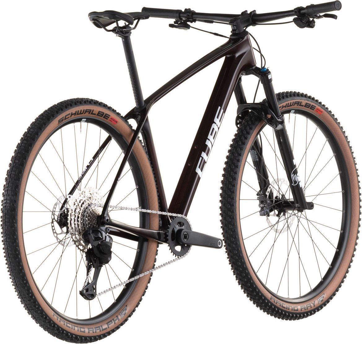 VTT Semi-Rigide Cube Reaction C:62 Race Shimano 12V 29'' Rouge Liquid 2026