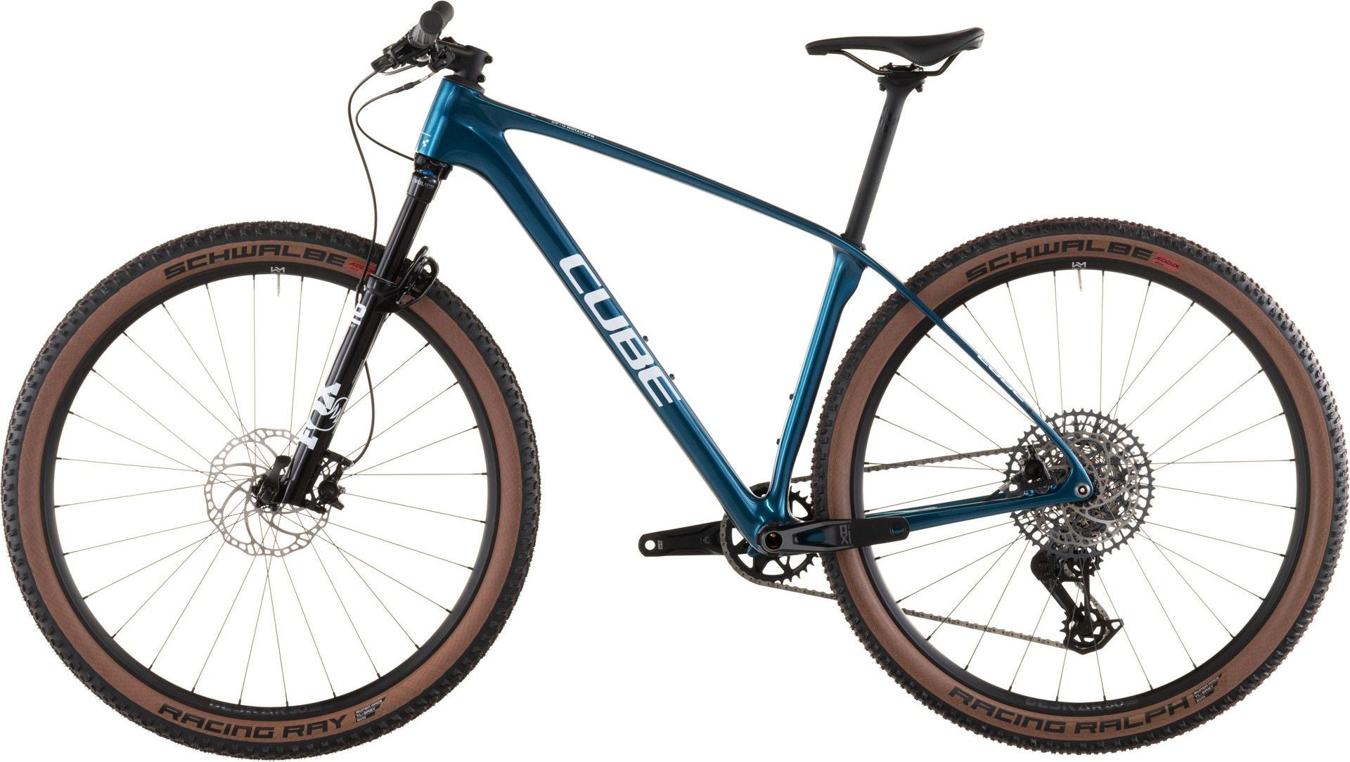 VTT Semi-Rigide Cube Reaction C:62 SLX Sram GX Eagle AXS 12V 29'' Bleu Electric 2026