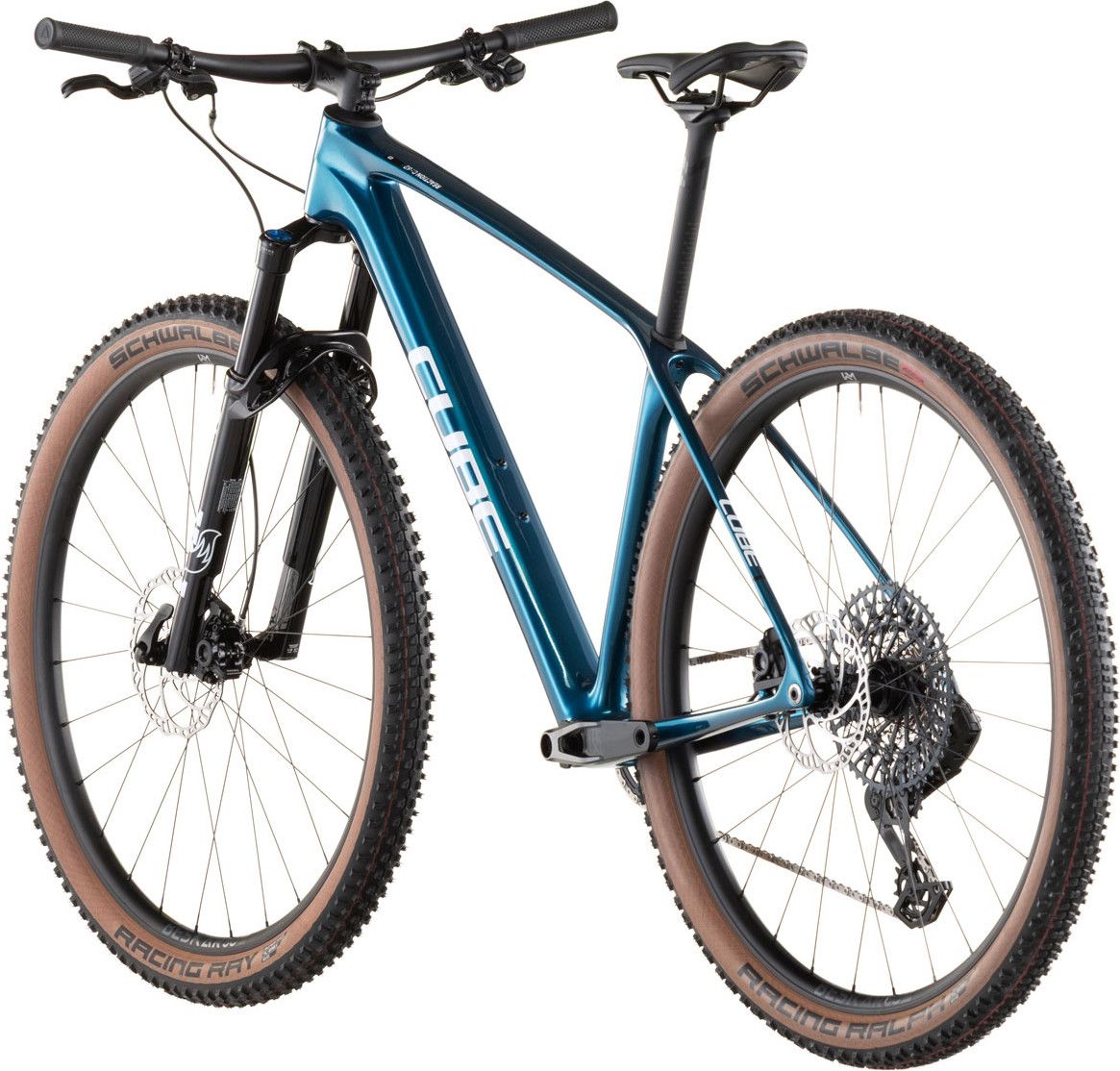 VTT Semi-Rigide Cube Reaction C:62 SLX Sram GX Eagle AXS 12V 29'' Bleu Electric 2026