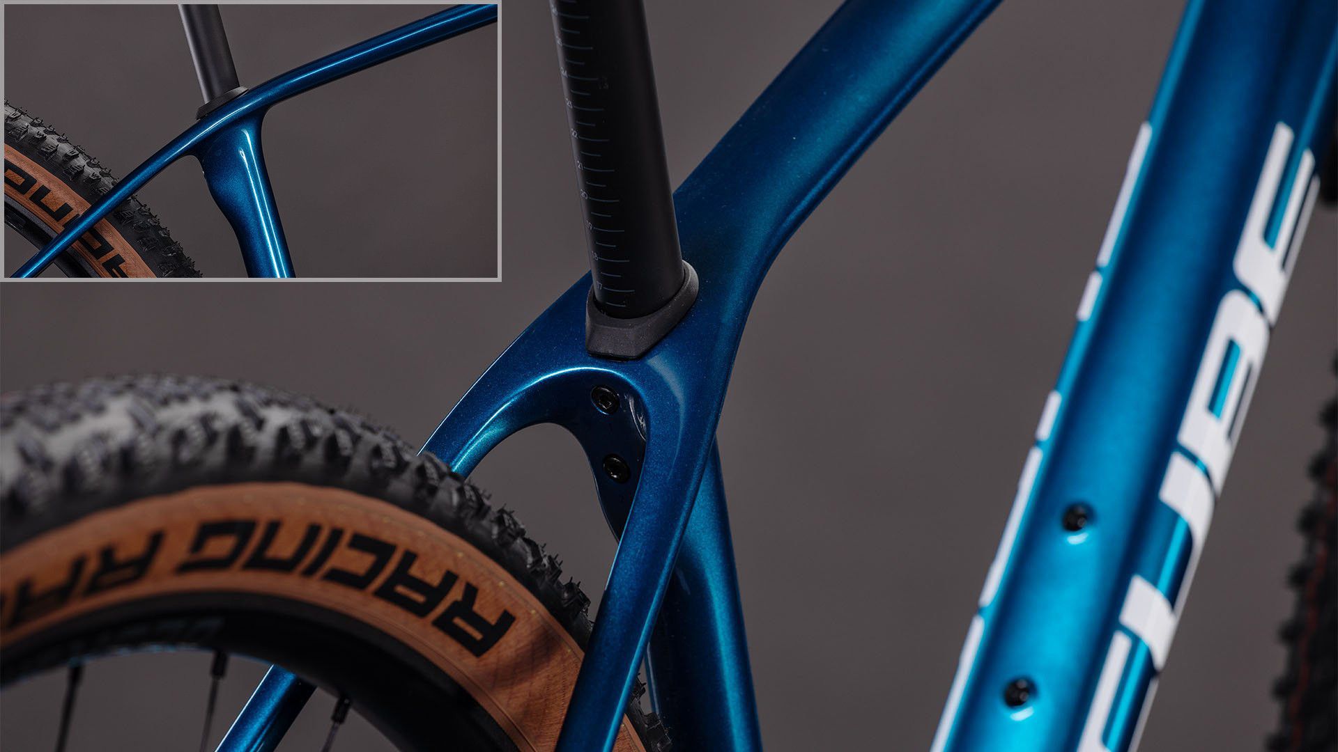 VTT Semi-Rigide Cube Reaction C:62 SLX Sram GX Eagle AXS 12V 29'' Bleu Electric 2026