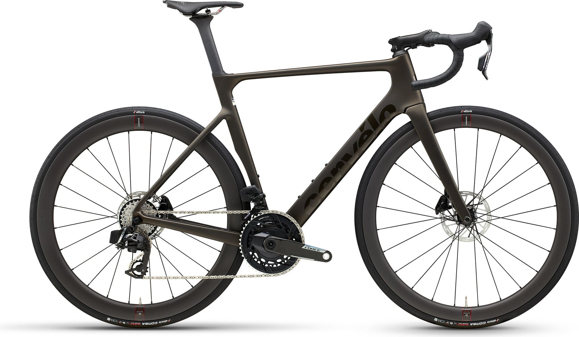 Vélo de Route Cervélo Soloist Sram Force AXS 12V 700 mm Gris/Noir