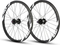 Paire de Roues Carbone Expert Pride Wave Mat White Fusion 10/10mm Noir