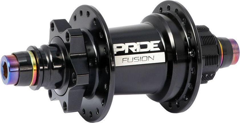 Paire de Roues Carbone Expert Pride Wave Mat White Fusion 10/10mm Noir
