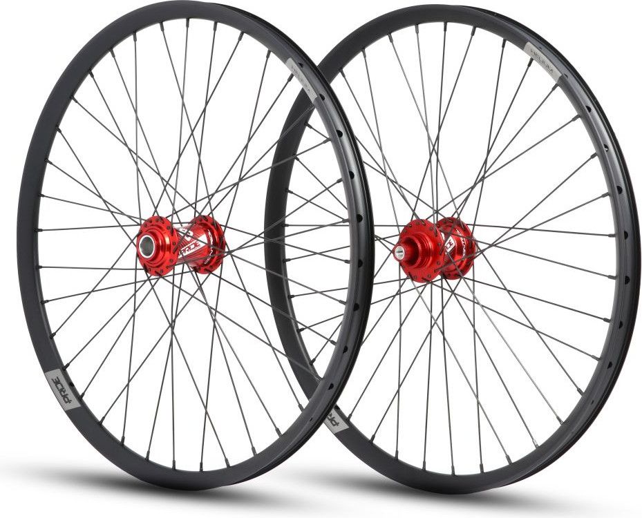 Paire de Roues Alu Cruiser Pride Helium Control 20/10mm Rouge