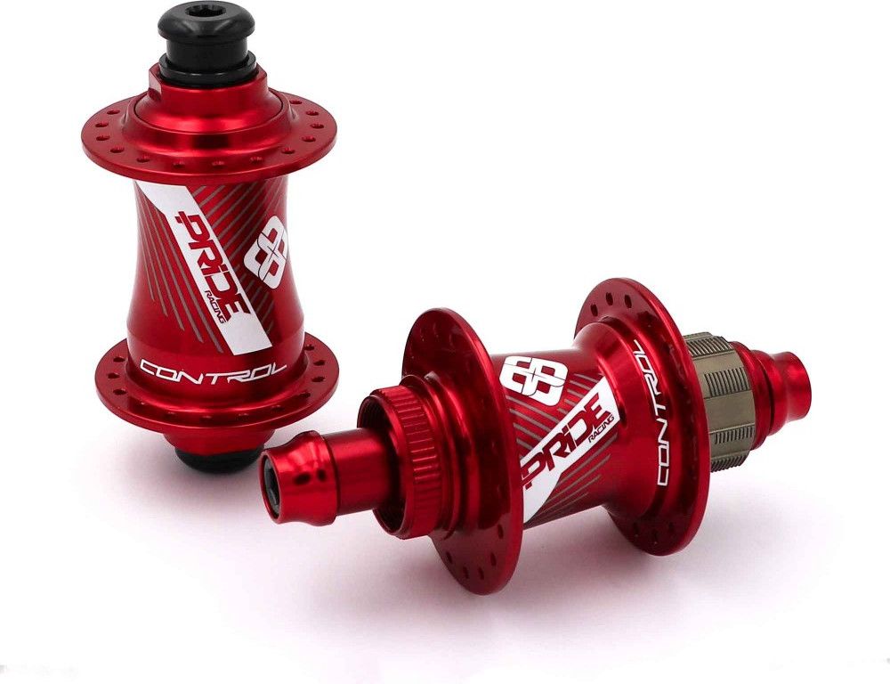 Paire de Roues Alu Cruiser Pride Helium Control 20/10mm Rouge